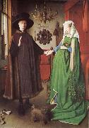 EYCK, Jan van The marriage of arnolfini oil painting reproduction